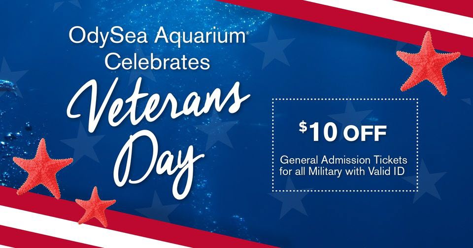 OdySea Aquarium Salutes Our Military